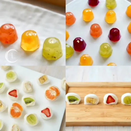 🍓草莓季準備降臨🍾 一起來做無添加又Q彈的水果大福吧！